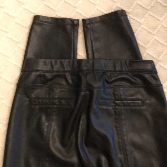 Free People Vegan Leather Pants - Picture 4 of 10